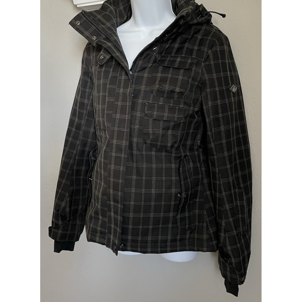 BEAR‎ SURFBOARDS Snowboarding Coat Womens Size Medium Black EKO Series II - Picture 2 of 16